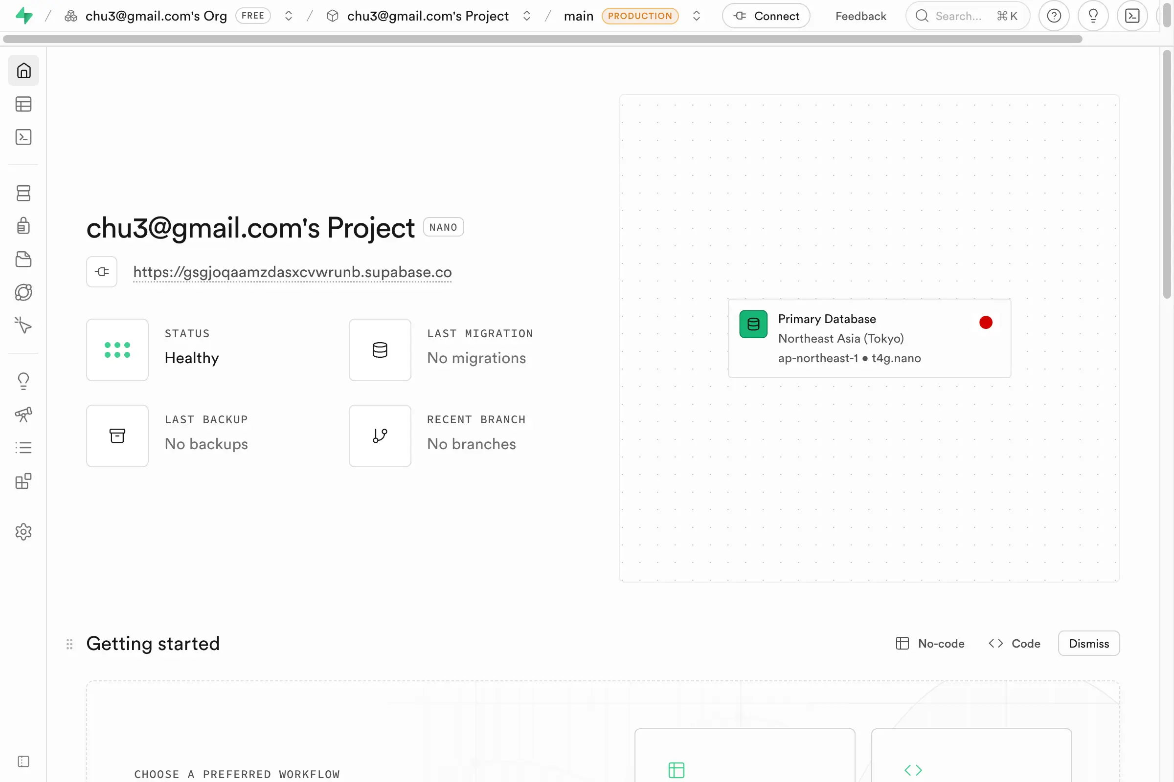 Project Overview 页面